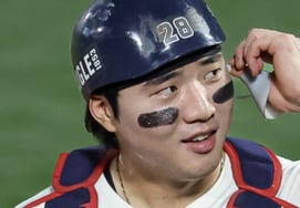Lotte Giants receptor Son Seong-bin. /foto=Lotte Giants