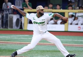 [Photo] Alcantara, ninth win with a winged pitcher