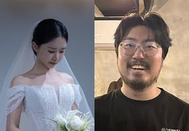 [専門] ソン・ハエ、'103万人ユーチューバー'のジョ・メリョクと結婚する.."どんな瞬間でも私の味方"