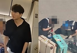 Park Soo-hong, video released during 'flight delay'.. Repeatedly says "I'm sorry" to passengers [Star Issue]