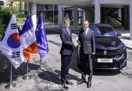 Renault Korea's 'Filante' Selected as Official Vehicle of the French Embassy in Korea