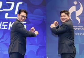 パク・ヨンテク-キム・テギュン '愛知-名古屋AG、野球解説を担当します' [★フォト]