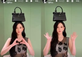 Karina, cô ấy đang làm gì với chiếc túi hàng hiệu? Phát hiện tài năng bất ngờ