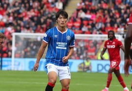 "KIM, a new source of vitality" praised by BBC as the 'Korean Boy' captivates Scotland from debut... Kim Min-su charms with "shooting and sharp free kicks whenever possible"