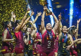 'Defeating Japan, then China in order,' Thailand claims back-to-back Asian Championship titles and secures historic first-ever Olympic berth... Overcoming the '188cm Chinese' juggernaut with its strongest organizational power