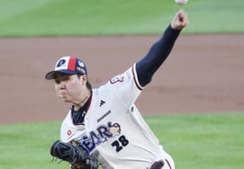 [Photo] Choi Seung-yong aims for fourth win against LG