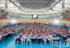 “Lo preparado lo desplegaremos sin reservas”: el equipo surcoreano de los Juegos Asiáticos celebra su ceremonia de compromiso y promete una gran actuación [Desde Jincheon]