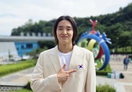 'Different target classes' swimmer Kim Woo-min: "Will strive to achieve Korean MVP for the second consecutive time" [Jincheon field]