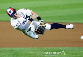 [Foto] «¡Esto no cualquiera puede imitar!» Park Chan-ho despliega su defensa en el lago