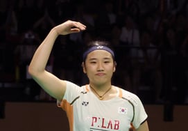 'Perfetto sprint' An Se-young apunta a la victoria en el Masters de China... Avanza a las semifinales para enfrentarse al 'rival histórico', la japonesa Yamaguchi