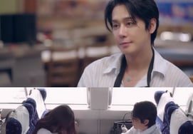 'Dolphin' Kim Sang-hyeok holds hands with a woman from the Miss Korea background after just two blind dates [Groom Class 2]