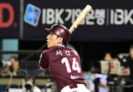 'Professor Seo's Special Lecture Held Again': Kiwoom with 10 Hits Crushes LG 8-3, Held Back by Ha Young-min... LG's 4th Place Status Becomes Precarious [Jamsil On-Site Review]