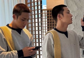 SEVENTEEN ミンギュ、社会服務要員入所 D-1..ボサボサヘアの近況公開