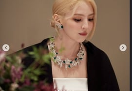 Who said Moon Dong-eun is a mother?...Han So-hee, perfect with blonde hair