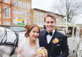 'British Husband♥' Guk Ga-bi disappears again after saying "Need to be mentally prepared"... Wedding and husband photos remain [Star Issue]