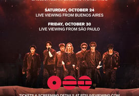 BTS World Tour Buenos Aires and São Paulo Concerts to Be Broadcast Live in Theaters Worldwide..Ticket Sales Open on September 17
