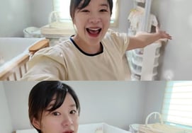 'Kim Hye-jun♥' Kim Seung-hye, phòng em bé hoàn thành một tháng trước khi sinh.."Cảm giác sắp trở thành mẹ"
