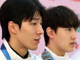 "황대헌 기자회견 파장에 관심 집중" 린샤오쥔 '불화' 설명 가능성 中 조명