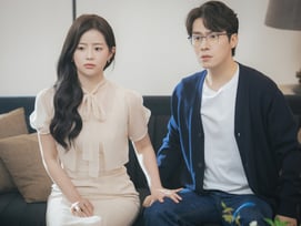 '폭싹' 채서안, 이재원과 잉꼬 부부 금슬..변우석♥아이유와 대립 [21세기 대군부인]