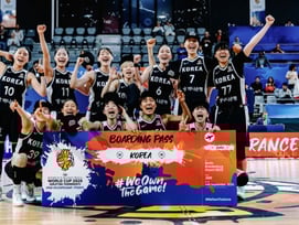 韓 여자농구 '17회 연속' 월드컵 진출 확정 '필리핀에 31점 차 대승'
