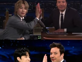 'Jimin♥Jimmy' 방탄소년단 지민, '지미 팰런쇼' 특급 케미