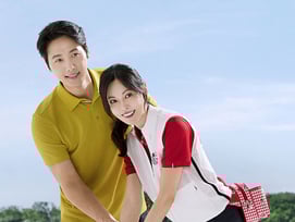 올포유, 봄여름(SS) 시즌 신제품 화보 공개… 파크골프 위주 스포츠 라인업 강화