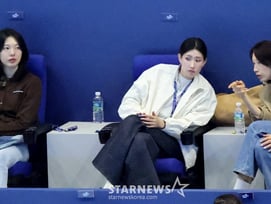 [포토]'남자부챔프전 찾은' 김연경, 양효진, 김수지