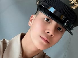 정동원, 해병대 입대 근황 "조금만 기다려줘..전역까지 파이팅"