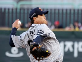 "수비 믿지 말고..." 외로웠던 한화 류현진, "지금은 무조건 믿는다"→'탈삼진 새 역사' 가능했던 이유 [인천 현장]