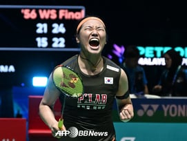 '안세영 30분 만에 끝냈다' 아시아선수권 8강 진출, 사상 첫 우승 보인다