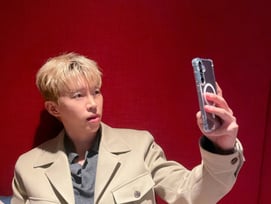 임영웅, 눈썹까지 탈색하더니 '아이돌 비주얼'..파격 변신 근황