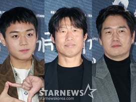 1위 박지훈, 2위 유해진, 3위 유지태