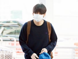 BTS 뷔 '미국투어 출발' [★포토]