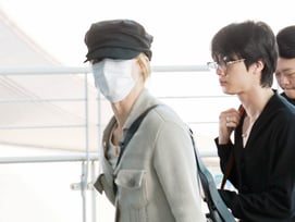 BTS 지민 '잘 다녀올게요'[★포토]