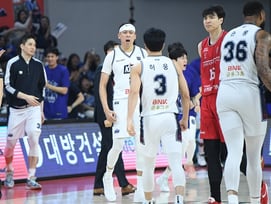 최준용 21점+허웅 15점 폭발! KCC, 4강 PO 1차전도 잡았다... 정관장에 91-75 완승 [안양 현장리뷰]