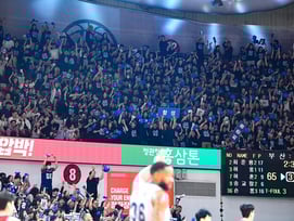 '원정인데 1000명' 꽉 찬 응원석에 '최준용 감동'... KCC 팬들 환호에 뜨거운 포효 [안양 현장]