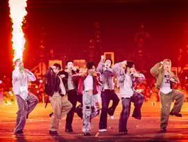 1위 방탄소년단, 2위 임영웅, 3위 아이브