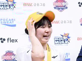 '생애 첫 챔결 MVP' 허예은 "여자농구 인기 고민 많아... 국제대회서 사고 치고파" [용인 현장]