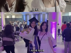 '美 떠난 후 복귀' 장윤정, 두 딸 최초 공개..미스코리아 母 닮은 미모