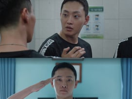 '취사병 전설..' 신병 박지훈과 대립 선임 강하경 '눈에 띄네'