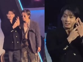 반지 분실 해프닝까지 화제! 방탄소년단 정국, AMA 후 글로벌 트렌드 점령