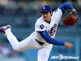 '대단한' 오타니, 손목 사구 다음날 6이닝 7K 노히트+9호포 폭발! '교체 투입' 김혜성도 총알 안타... 다저스 5연승 [LAD 리뷰]