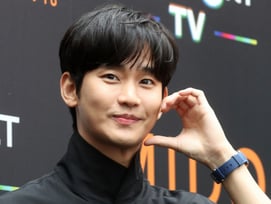 "진실 증명" 김수현, 55주째 '남자배우 1위' 지켰다