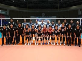 3세트 합쳐 단 '19점' 허용... 차상현호 여자배구, 키르기스스탄 3-0 완파