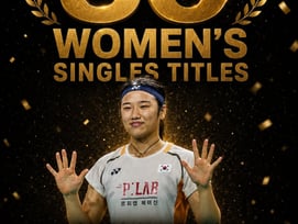 "24살 안세영 벌써 50번째 우승, 믿을 수 없는 위대함"... 日 상대도 "점점 더 강해진다" 경외감