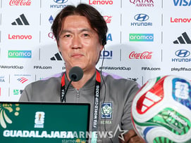 "체코전 베스트 11 확정" 홍명보 감독 직접 밝혔다 [현장 일문일답]