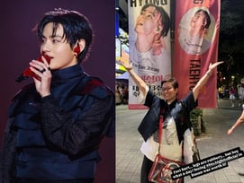"정말 최고!" '뷔 찐팬' 레아 살롱가, 감동의 BTS 부산 공연 후기
