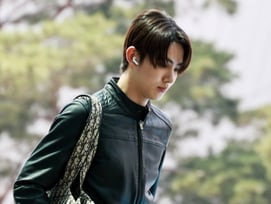 코르티스 성현 '멋진 가죽재킷'[★포토]