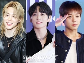 1위 지민, 2위 정국, 3위 박지훈