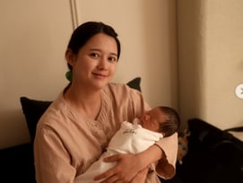 남보라, 출산 열흘만.. "저 닮았어요"